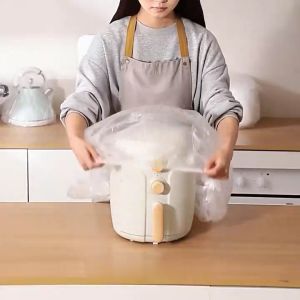 FR-C1172 Plastik Penutup Karet Pelindung Debu Isi 10pcs / Plastik Transparan Penutup Perabotan Dapur