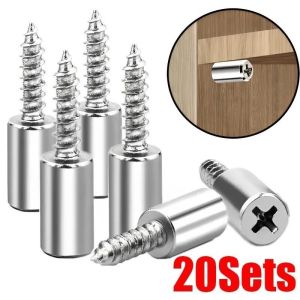 20เซ็ตสกรูประเภทพาร์ทิชันชั้นวางสนับสนุนวงเล็บยึดหมุด