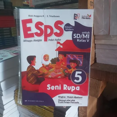 Esps seni rupa kelas 5 kurikulum merdeka by Erlangga