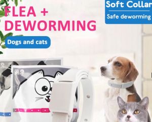 New Flea Killer Adjustable Pet Collar For Flea And Pest Control Protect Repel Rubber Necklace Pet Gift