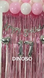 Banner Ulang Tahun Sambung & Bunting Flag Latin: Desain Unik & Harga Terbaik