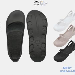 Giày Búp Bê Đi Mưa Nhựa Đúc Thái Lan Monobo - Nicky