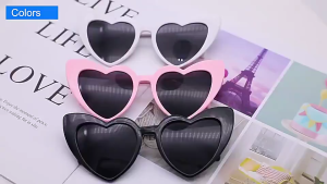 Kacamata Kacamata Love / Kacamata Anti Matahari / Kacamata Fashion / Kacamata Retro / Love Fashion Wanita Korea Wajah Besar Retro Cinta Musim Panas Perjalanan Pose Kerai Sunglasses SH AK08
