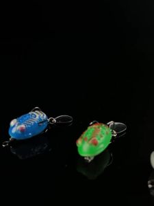Weihe FISHING | Mồi Câu Giả WEIHE Mini Double Hook Lure Soft Toad Frog 2.5cm 2.7g Dành Cho Hồ Sông Đập Ao - Gói 1 Hoặc 5 Cái