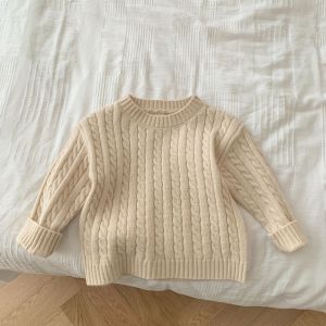 Kids Cable-Knit Sweater 0-6 Years Old Spring South Korea Childrens Clothing Girl Pure Color Spring Clothing Top Baby Clothes Cy887