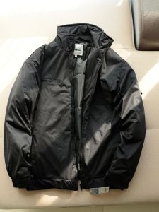 เสื้อแจ็คเก็ตผ้าฝ้ายทรงหลวมสำหรับผู้ชาย แขนยาว ปกตั้ง อบอุ่น น้ำหนักเบา ใส่สบาย ฤดูใบไม้ร่วง/ฤดูหนาว ไซส์ใหญ่ เสื้อแจ็คเก็ตผ้าฝ้าย