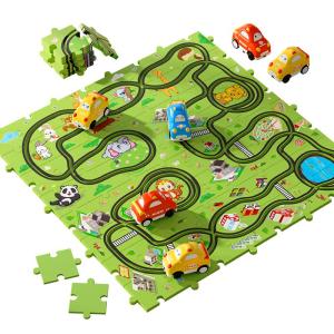 BABYSHOME | Educational DIY Railway Car Toy