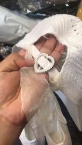 Topi Cady Putih Full Rajut Muncung Lebar Premium Umroh /Haji