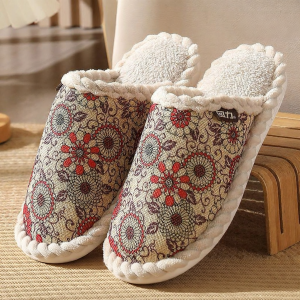 Warrior | Thermal Insulation Indoor Cotton Slippers