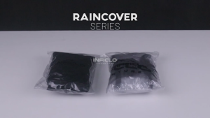 Rain Cover Bag / Raincoat Ransel Tas Gunung Hitam Bening Tracking 60L IFS 296