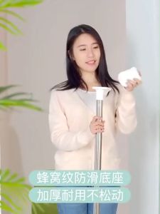 [LIULIU MEI] ราวสแตนเลส 32 มม ยืดหด ไม่ต้องเจาะ ราวแขวนผ้า ราวม่าน ไม้แขวนเสื้อ ขนาดท่อ 32 มม