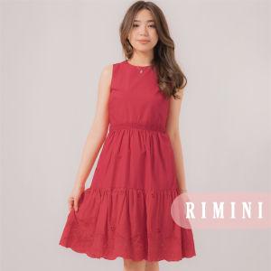 RIMINI - Dress Wanita Arletta Anglaise Mini