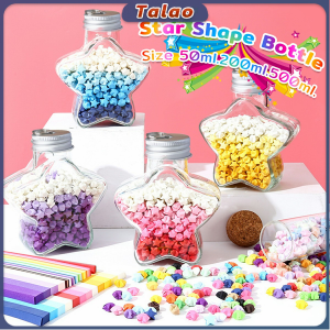 Talao Star Shape Bottle Creative Gift Origami Cup DIY Handmade Birthday Gift 50ml 200ml 500ml