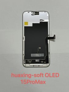 HuaXing Soft OLED And OEM 1:1 Screen For iPhone 14Pro 15Pro 16 16Pro Max Display With 3D Touch For iPhone Replacement With Tools