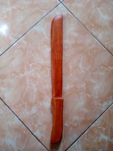 Golok Kayu Miniatur Peralatan Latihan Silat Beladiri IPSI - Golok