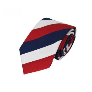 Cadillac 4S Store Exclusive Mens Tie Womens Silk Scarf Decorative Geometric Pattern Business/OL Style Double-Sided Scarf