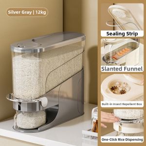 ASCOR | Moisture Proof Insect Repellent Press-type Rice Container