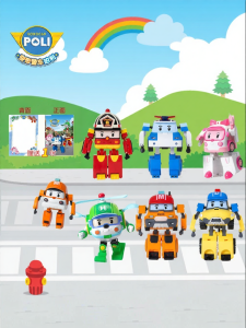 Robocar Poli | Robot Biến Hình 4 inches