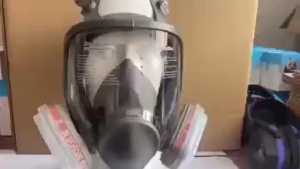 15 in 1 6800 Gas Mas Large View Full Face Facepiece Respirator For Chemical Spray Painting Spraying Safety Cotton filter Filter box