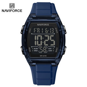 Naviforce 6106 Man Watch Clocks Outdoor Casual Sports LCD Digital Electronic Waterproof Luminous Alarm Calendar Watches for Men