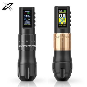 เครื่องสักไร้สาย XNET C2/C3 ระดับมืออาชีพ มอเตอร์ไร้แกน ปรับระยะชักได้ 2.0-4.2 มม. ปากกาสักสำหรับผู้เริ่มต้น