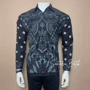 Kemejaa batik pria motif g kecil