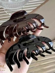 Gold Standard Super Power Grab Hair Clip Luxury Large Size for Thick Hair Womens Shark Tail Clip Stylish Korean Fashion Accessory