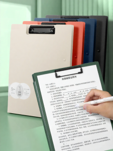 deli | Powerful Foldable Multi-Function Clip Board for Writing and File Organization