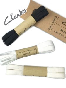 Clarks Pure ผ้าฝ้าย เชือกผูกรองเท้าแบบแบนสําหรับรองเท้ากีฬาและเชือกผูกรองเท้าป้องกันการสูญหายของปีนเขา เชือกรองเท้าคลาร์ก เชือกรองเท้าคลาร์ก แท้ - Lazada