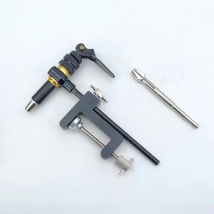 1PC 360° Rotation C-Clamp Fly Tying Vise Hardened Steel Jaws Jig Lure Making Tool Dry Wet Nymph Streamer Fishing Lure Tying Tool