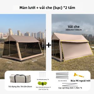 BEIANLANG | Lều Ngoài Trời Chống Côn Trùng Có Mái Che Nắng Lắp Ráp Nhanh