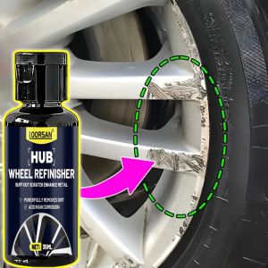 Car Wheel Hub Scratch Repair Kit - Wheel Hub Refurbishment And Polishing Car Wheel Hub Scratch And Fading Repair Agent High-Qu