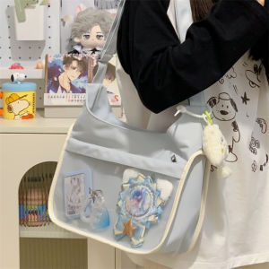 New Summer Transparent Versatile Kawaii School Crossbody Bag for Women