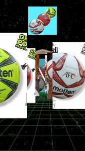 Bola futsal premium bola jahit modern gratis pentil jaring juga pompa portable