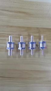 Fuel Non Return Check Valve 6/8/10/12mm Aluminium Alloy Petrol Diesel Water Fuel Line One Way for Peugeot Renault