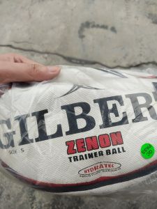 Gilbert Zenon Training Rugby Ball Bola Ragbi Latihan Red