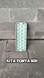 CETAKAN ES - Cetakan Es Batu Bola Kecil Ice Ball / Cetakan Jelly Bulat Telur Puyuh 23 lubang