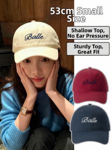 DUYINGMEI | Small Head Circumference Kids Korean Style Embroidered Sun Cap Hard Top