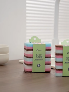 ฟองน้ำ สําหรับทําความสะอาดล้างจาน ชาม เครื่องครัว เช็ดเตา เช็ตก๊อกน้ำ สำหรับทำความสะอาด (พร้อมส่ง)