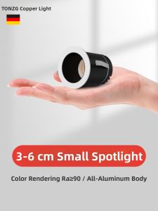 TONGZHIGUANG | Embedded Mini Spotlight 5cm