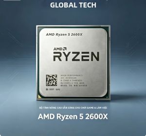 AMD | Bộ Xử Lý Máy Tính Để Bàn AMD Ryzen 5 2600X AM4 3.6GHz 6 Nhân 12 Luồng 95W Dành Cho Chơi Game Hỗ Trợ Bộ Nhớ Kênh Đôi