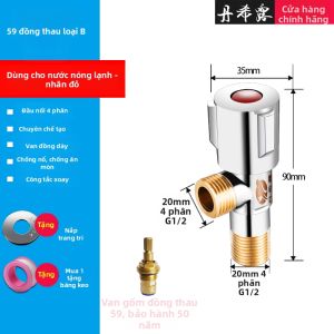 Van Góc Mở Rộng Bằng Đồng 1 Inch
