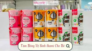 Combo 2 Hộp Tăm Bông IKAMI Baby 2 Đầu Nhỏ 180 Que Cho Bé Sơ Sinh