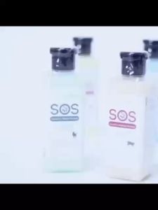 Sữa tắm SOS chai lớn 530ml Poodle lông màu lông trắng cho chó mèo