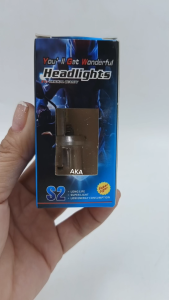 S-2456 H6 Motorcycle Headlight Bulb All White Universal LED Super Light Low Energy Consumption