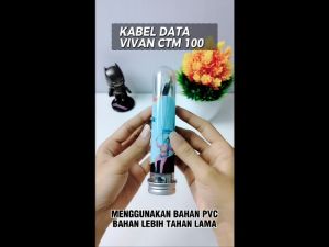 VIVAN CTM100 Kabel Data Cable Charger Micro USB 2.4A Fast Charging Original