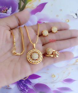 Set kalung lapis emas 24k awet sampai tahunan