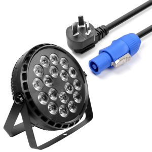 Stage Full Color 18 Four-in-One Led Flat Par Light Bar Engineering Performance Cast Light Seven-Color Atmosphere Laser Spotlight