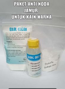 ANTI NODA JAMUR UNTUK KAIN WARNA/ ANTI NODA DARAH/FORMULA PENCERAH WARNA PAKAIAN / NODA KUSAM PAKAI /FORMULA LAUNDRY