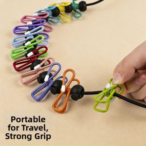 GUOQI | Portable Telescopic Windproof Clothes Drying Rope